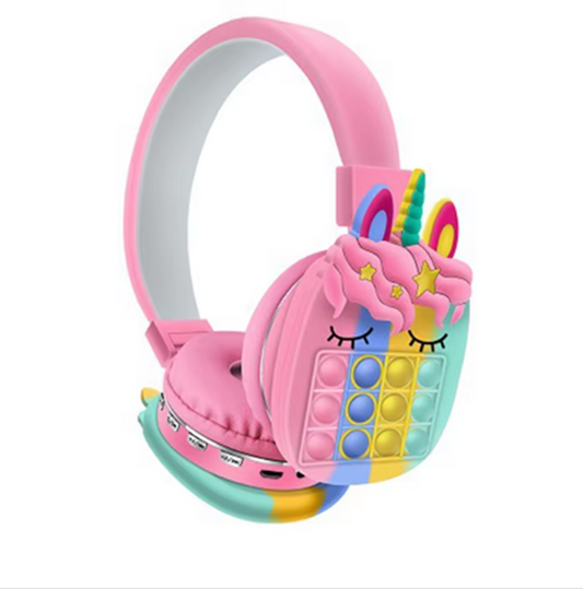 Auriculares inalámbricos Bluetooth para niños Unicorn Bt Ah-806h