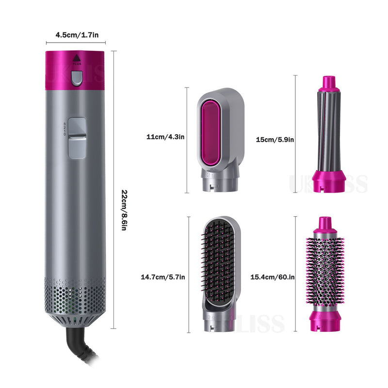 Cepillo secador 5 en 1  + 🎁 1 Toalla para cabello + 🚛 Envío gratis